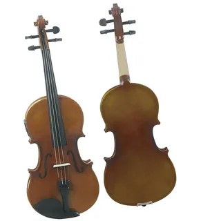Geige 4/4 Elektrische Akustikvioline Mit Bogen(Violin Set2)