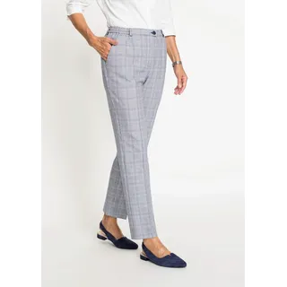 GOLDNER 2-in-1-Hose "Karohose Carla" Ohne, marine, kariert