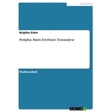 Periplus Maris Erythraei. Textanalyse