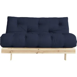 Karup Roots Schlafsofa Baumwolle 2-Sitzer Blau