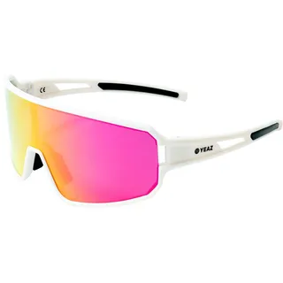 YEAZ Sportbrille »Sport-Sonnenbrille Creme White/Pink SUNWAVE
