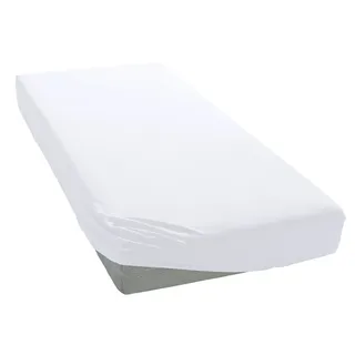 bellana Spannbettlaken Jersey-Elasthan 180 x 200 - 200 x 220 cm weiß