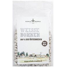 Bio Weiße Bohnen aus Österreich 300g - hoher Eiweiß-Gehalt - perfekt für eine sportliche Lebensweise von Schalk Mühle
