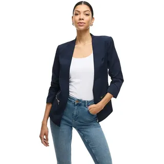 Vila Vijoy 3/4 Blazer - Navy Blazer - 42