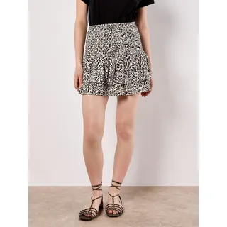 Apricot Skort "Mini-Skort" mit Smokbund, creme