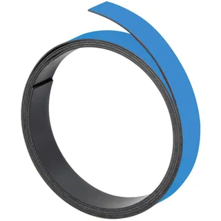 Franken GmbH M805 18 - Magnetband, 100 cm x 20 mm, Stärke: 1 mm, hellblau
