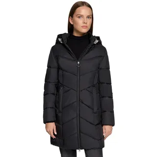 Betty Barclay Outdoorjacke mit abnehmbarer Kapuze in schwarz, | Gr.: 46