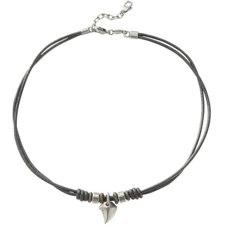 Fossil Natural Surfer Herren-Kette Schwarz / Edelstahl