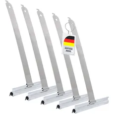 ECENCE 5X Mini Rolladen Aufhängefeder - Aufhängefedern für Rolladen - Rollladen-Feder - Rolladen Befestigung - Rolladen Befestigungsfeder - Stahlfeder Aufhängefeder