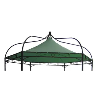 Ersatzdach Grün für Pavillon MODENA  - Polyester PVC-beschichtet Dach Ersatz