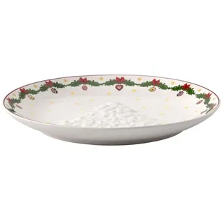 Villeroy & Boch Gebäckteller, Weiß/Bunt, Klein