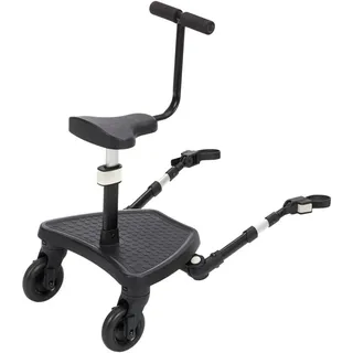 Jimmylee Buggy Board , Schwarz , Metall, Kunststoff , 37x68 cm , Baby on Tour, Kinderwagen, Kinderwagenzubehör, Buggy-Boards