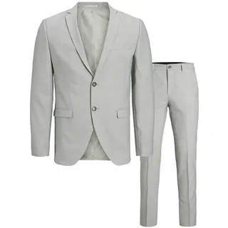 JACK & JONES Male Einreihiger Blazer und Hose JPRSOLARIS Slim Fit Anzug | Slim Fit, Einfarbig, Langarm, Formal, Nicht waschen