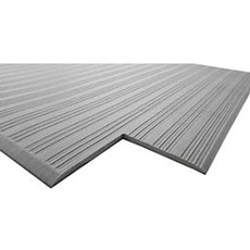 Orthomat® Arbeitsplatzmatte Ribbed, grau, 600 x 900 mm