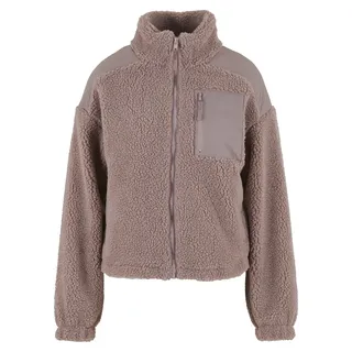 URBAN CLASSICS Sherpa Mix Jacke Dusk Rose 34