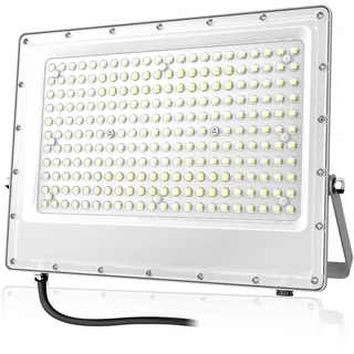 Tayire LED Strahler Außen 200W, 20000LM Superhell LED Fluter, 6000K Kaltweiß Scheinwerfer IP65 Wasserdicht Flutlicht Aussenstrahler für Garten, Terrassen, Garage, Werkstatt, Sportplatz