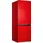 HKGK14349C Kühl-Gefrierkombination (175 l, 1430 mm hoch, rot)