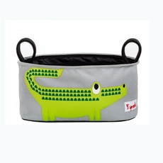 Bild von 3 Sprouts Krokodil Kinderwagentasche Grün