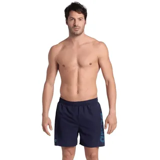 Arena Badeshorts FUNDAMENTALS ARENA LOGO BOXER R Blau/Türkis 3XL