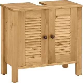 otto home Home »Ayanna« aus Massivholz, FSC®, Lamellenfront, Höhe 57 cm, Breite 59 cm,