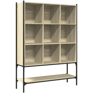 vidaXL Bücherregal Sonoma-Eiche 102x30x141,5 cm Holzwerkstoff