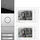 ZFH-Paket Wohnungsstation Video AP 7 System 106 Edelstahl