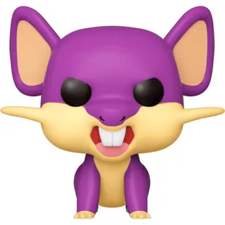 Funko Pokemon Rattfratz Sammelfigur 12 cm Rosa