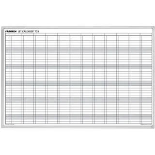 Franken Jahresplaner Monatseinteilung 90,0 x 60 cm,