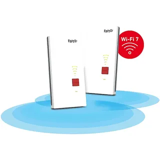 AVM FRITZ! WiFi 7 Repeater FRITZ!Mesh Set 2700 6500 Mbit/s weiß