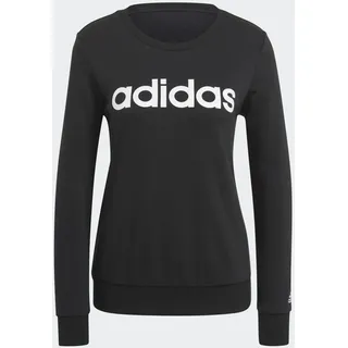 adidas Essentials Logo Sweatshirt Black / White XS