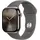 Watch 10 GPS + Cellular 42 mm Titaniumgehäuse beige Sportarmband grau S/M