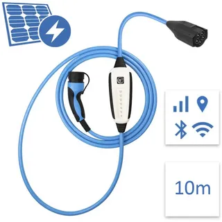 NRGkick Elektroauto Ladestation 32A Pure für PV-Nutzer 10 m