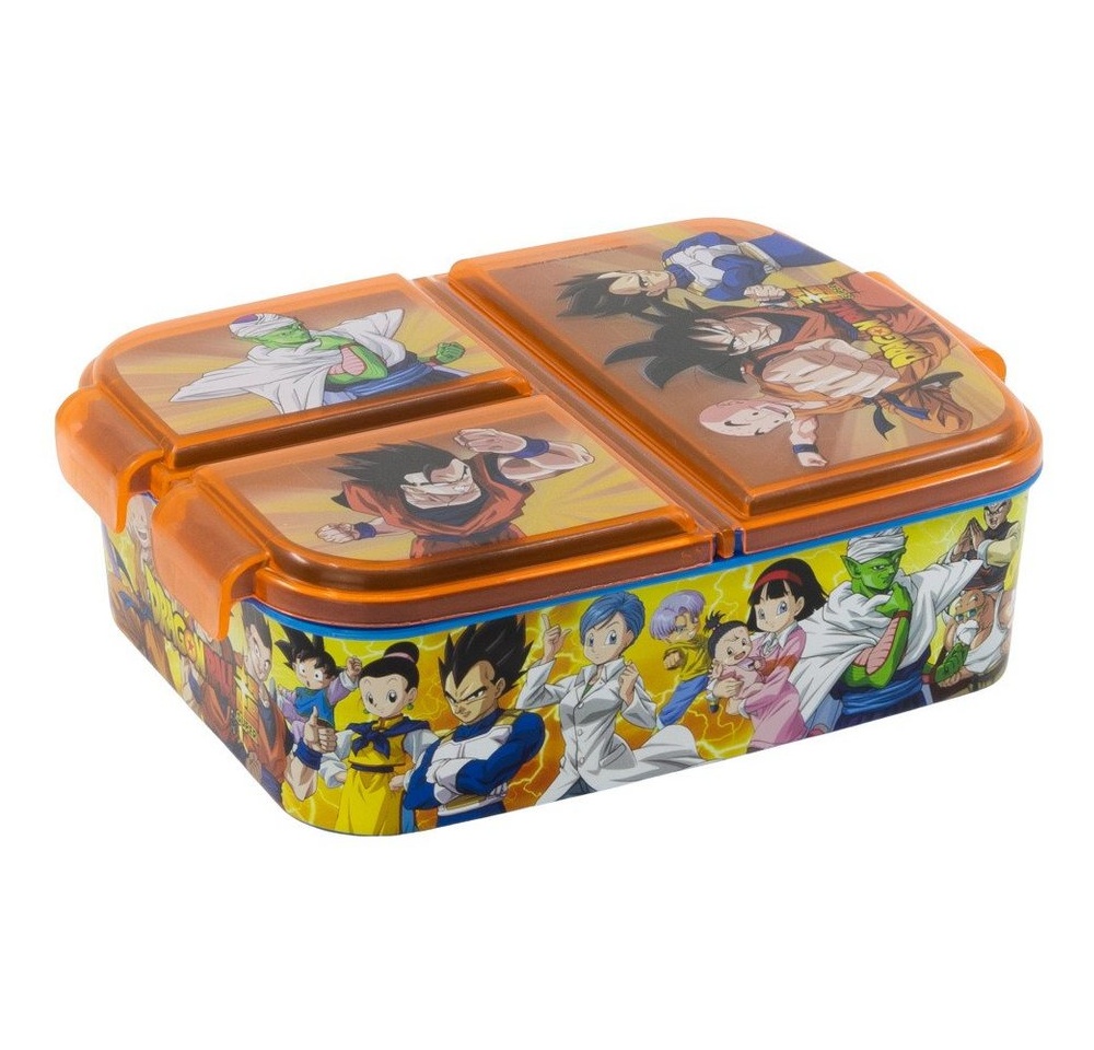 Bild von Dragon Ball | Brotdose mit 3 Fächern für Kinder - Kinder-Lunchbox - Snackbox - Dekorierte Lunchbox,