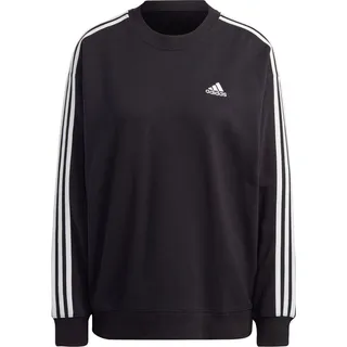 Adidas Sweatshirt Essentials 3-Streifen, Black/White L