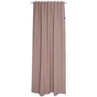 Schöner Wohnen Fertigvorhang , Hellbraun , Textil , Uni , 130x250 cm , für Stange und Schiene geeignet , Heimtextilien, Vorhänge, Fertigvorhänge