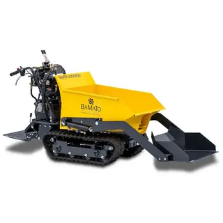 BAMATO Mini Raupendumper MTR-500PROS mit Kipphydraulik & Selbstladeeinrichtung