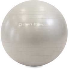 STOTT PILATES Stabilitätsball mit Pumpenstabilität, Silber, 65 cm