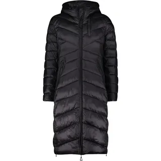 Steppmantel GIL BRET "Steppmantel mit Kapuze", Damen, Gr. 46, schwarz, Obermaterial: 100% Polyamid PA., Mäntel Steppmantel