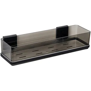 Wenko Vacuum-Loc Modell Quadro aus Kunststoff, Edelstahlhalterung Befestigen ohne Bohren,