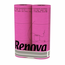 Bild von Toilettenpapier, Pinkfarben, Standardpackung mit 6 Rollen Fuchsia