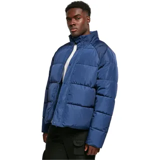 URBAN CLASSICS Raglan Steppjacke Dark Blue 4XL