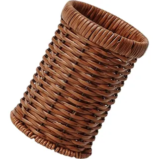 Weidenkorbständer zur Aufbewahrung von Löffeln, Gabeln und Essstäbchen