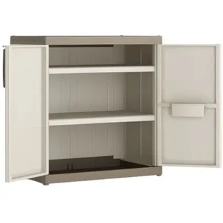 KETER KIS Kunststoffschrank "EXCELLENCE", XL, niedrig Sand - Beige