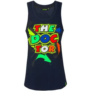 Valentino Rossi Muskelshirt Sun And Moon,Frau,XS,Blau