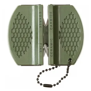 Max Fuchs MFH Messerschärfer Mini für Outdoor, Jäger und unterwegs Schärfwerkzeug Messerschleifer