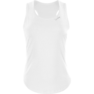 Winshape Damen Functional Light and Soft Tanktop Aet128ls, Ultra Style Trägershirt Cami Shirt, Ivory, M EU