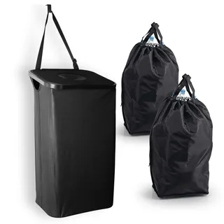 EasyMaxx Mülltrennsystem 80 l Schwarz