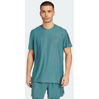 adidas Herren Own The Run Tee, Preloved Teal, XS