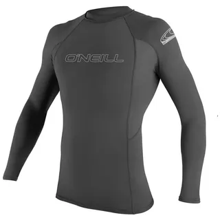 O ́neill Wetsuits Basic Skins Rashguard Langarm-rash Guard - Graphite - XS