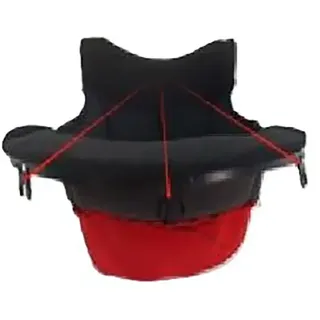 Nzi Combi 3 Duo Vollständige Innenauskleidung Des Helms - Black - L